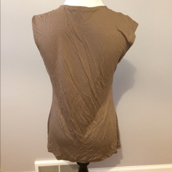 Banana Republic brown tank top. Size Small. - Picture 3 of 4